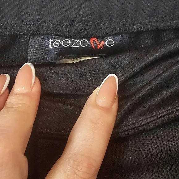 Black Jeweled Elegant Evening Mini Dress with train attached - Picture 2 of 6